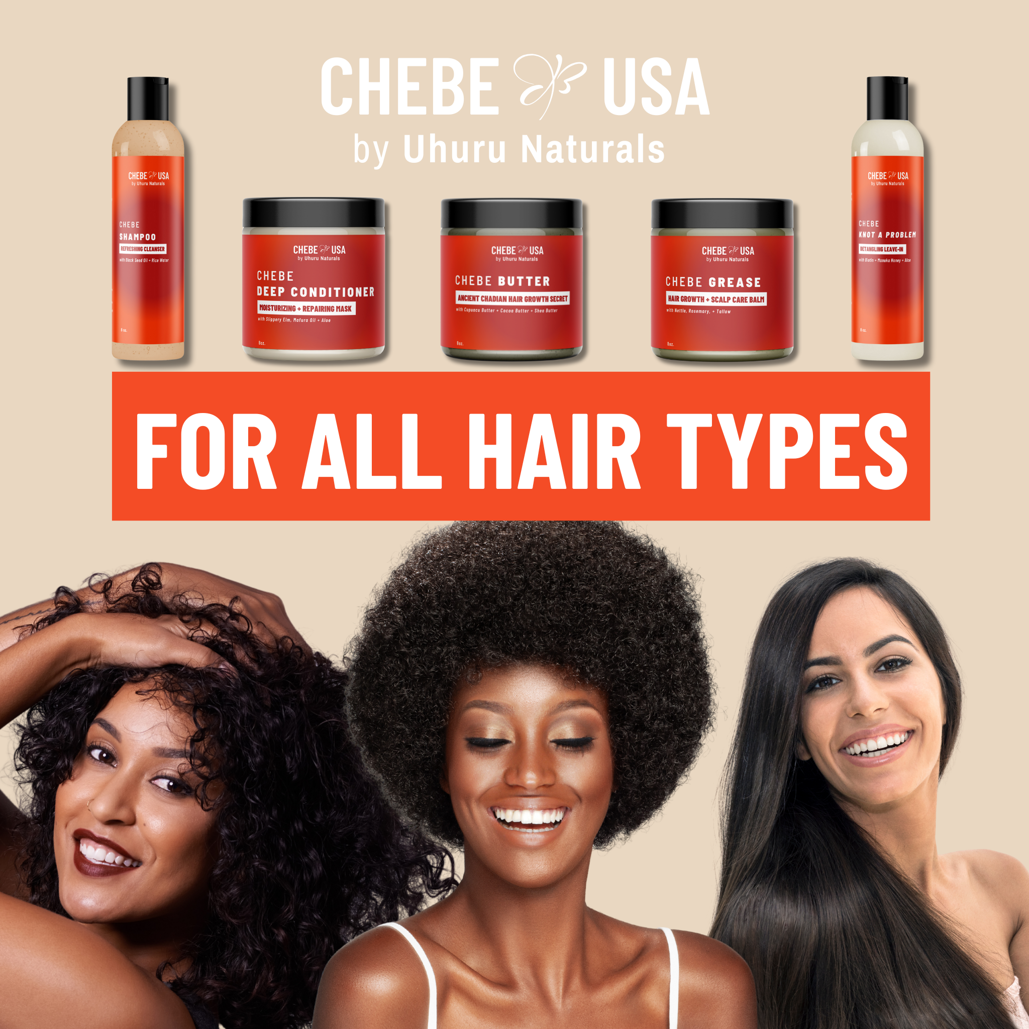 Chebe Butter for Hair Growth | Deep Conditioning & Softening – ChebeUSA
