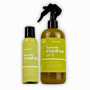 Uhuru Naturals Heavenly Royal Tea Bundles (Spray & Oil Set)